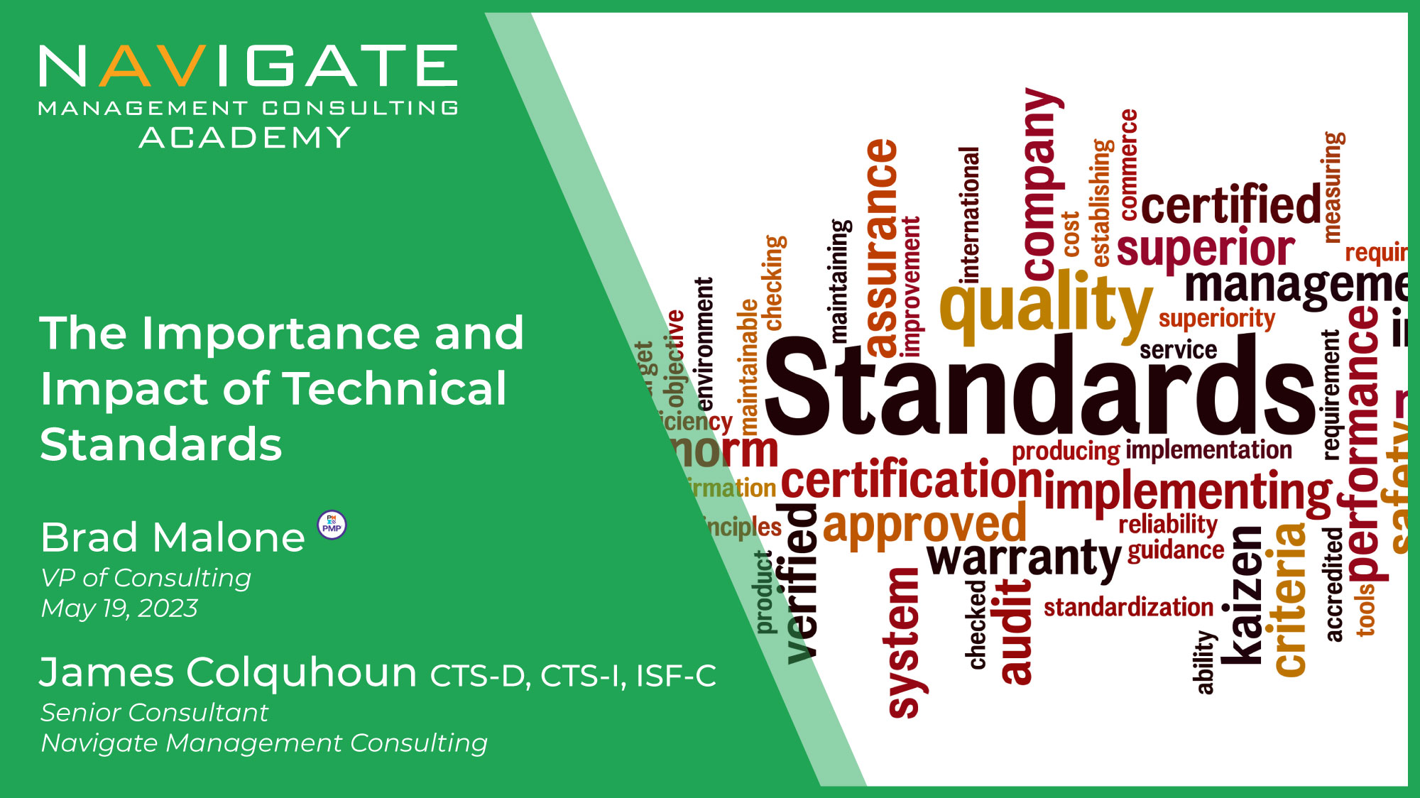 L41 The Importance and Impact of Technical Standards (Sales Design